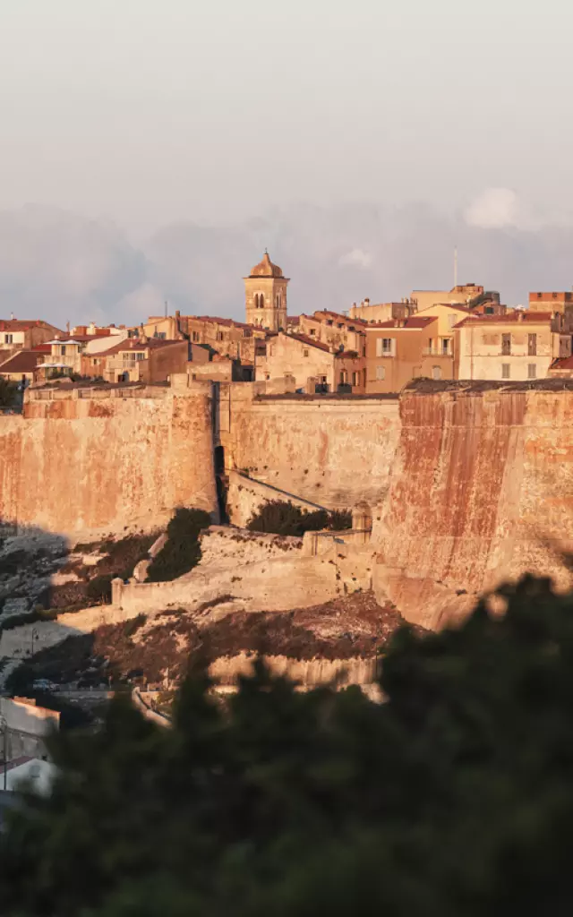 Citadelle au petit matin vue du Campu Rumanilu