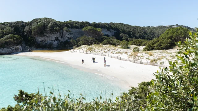 Plage Petit Sperone Balade Famille Bonifacio