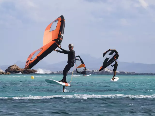 Kitesurf Plage Piantarella Vent Bonifacio