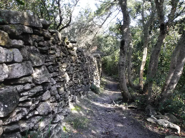 Oec Chemin Pierreux Sentier Strada Vecia Bonifacio