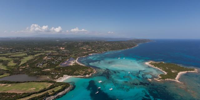 Plage Piantarella Vue Arienne Bonifacio