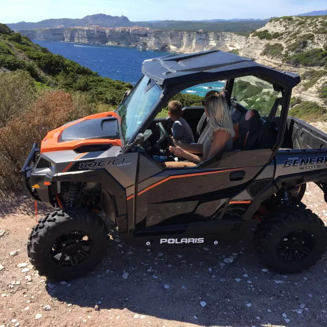 Découverte de Bonifacio en Buggy sur les falaises