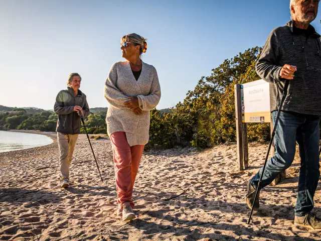 Seniors Balade Plage Rondinara Bonifacio