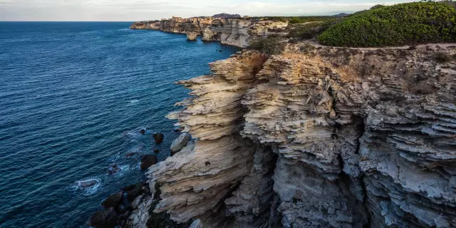 Strates Falaises Campu Rumanilu Bonifacio