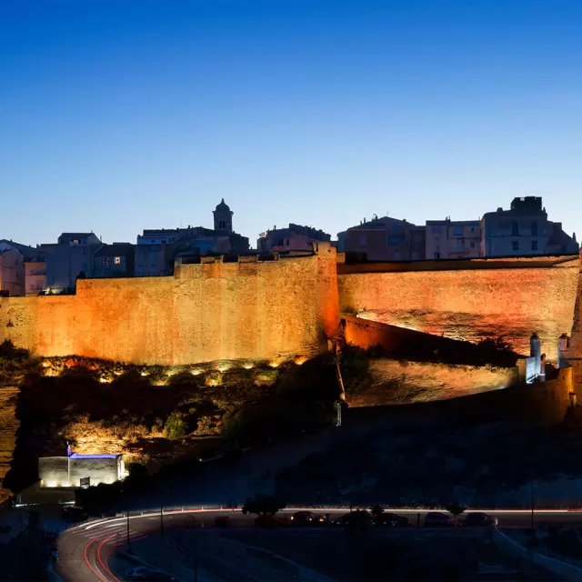 Citadelle Bastion Eclairee Bonifacio