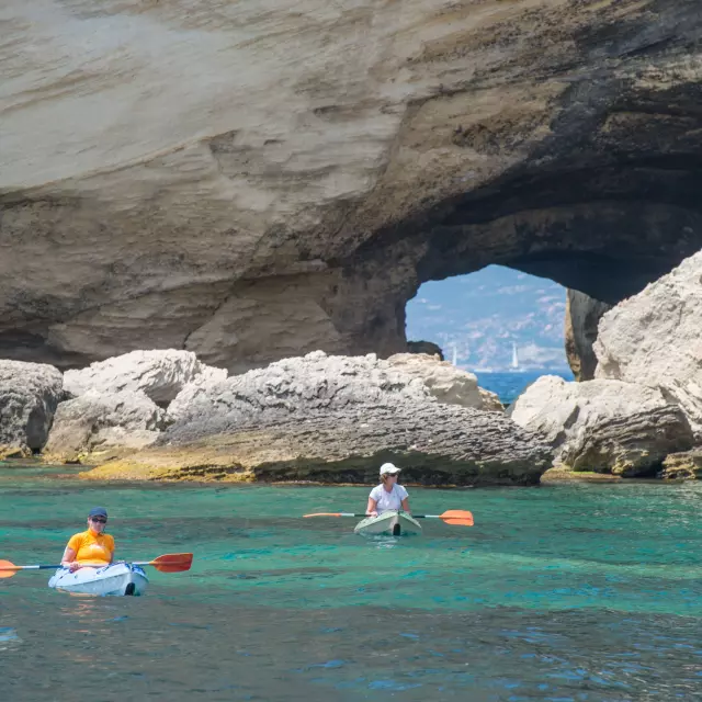 Kayak Falaises Amis Bonifacio