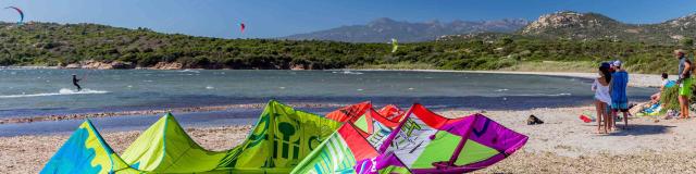 Plage Ventilegne Kitesurf Sport Vent Bonifacio