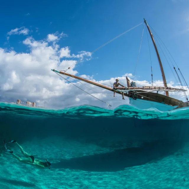 Voilier Snorkeling Bonifacio