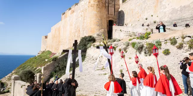 Semaine Sainte Confreries Vendredi Saint Bonifacio