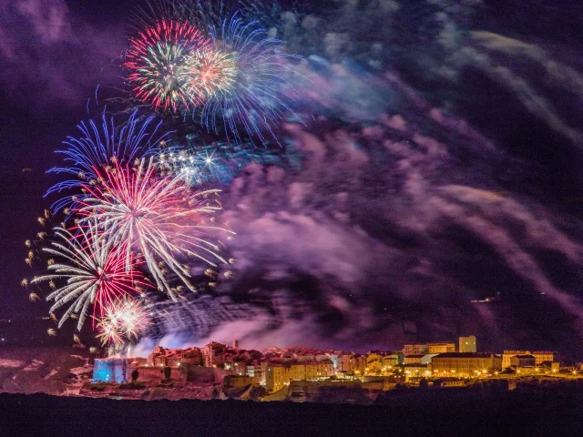 Bonifacio Citadel Fireworks