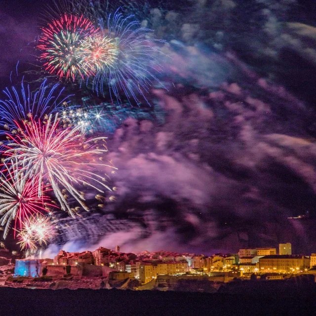 Bonifacio Citadel Fireworks